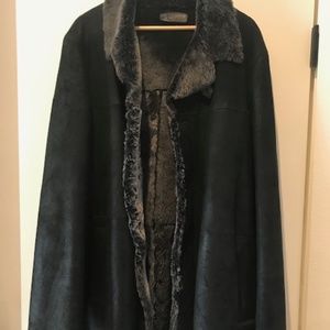 Mens Prada Sheepskin Coat
